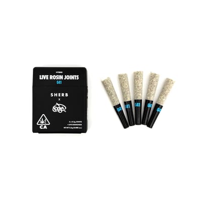 Sherbinskis x Doja 2.5g Mini Pre-Roll 5-Pack